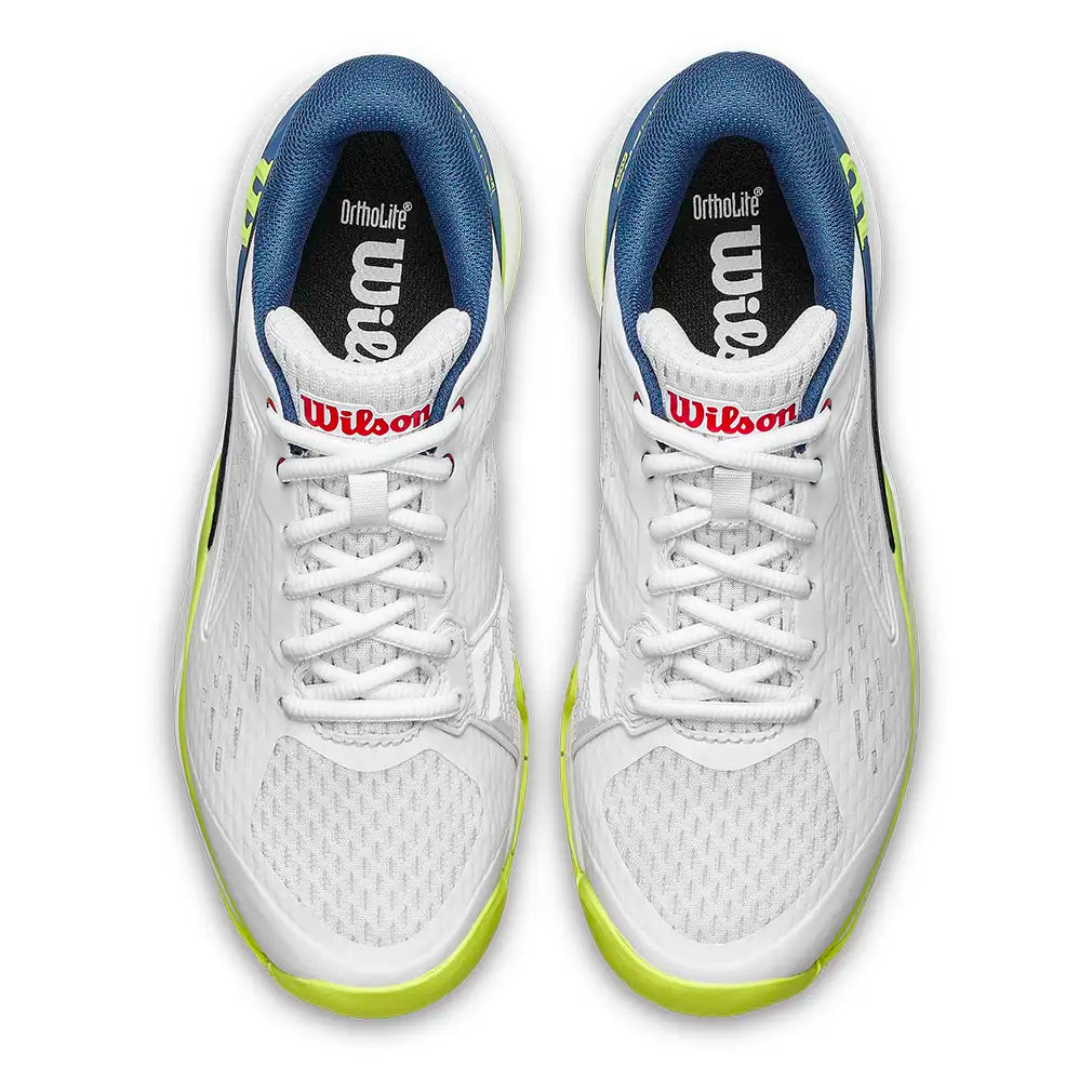 Juniors' RUSH PRO ACE Shoes Snow White and Ensign Blue