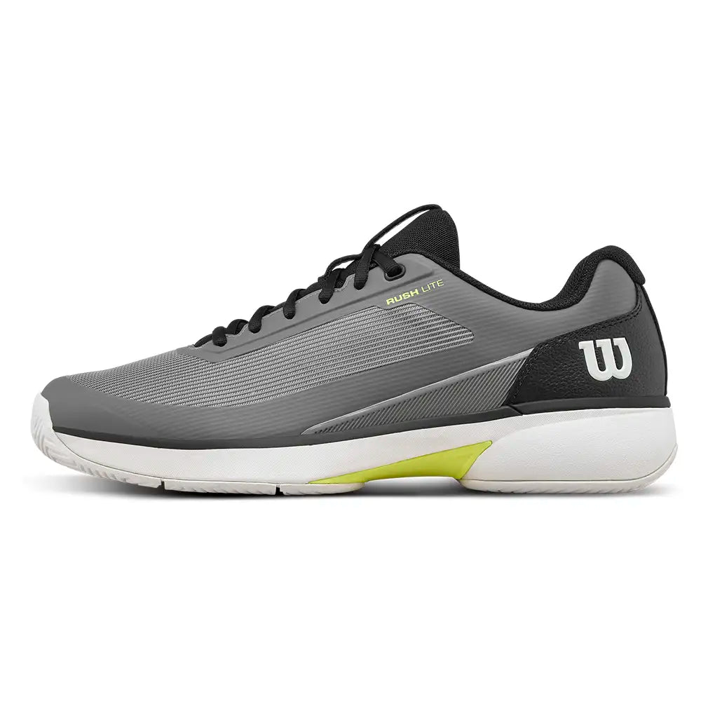 Men's RUSH LITE 5 Shoes Titanium and Snow White