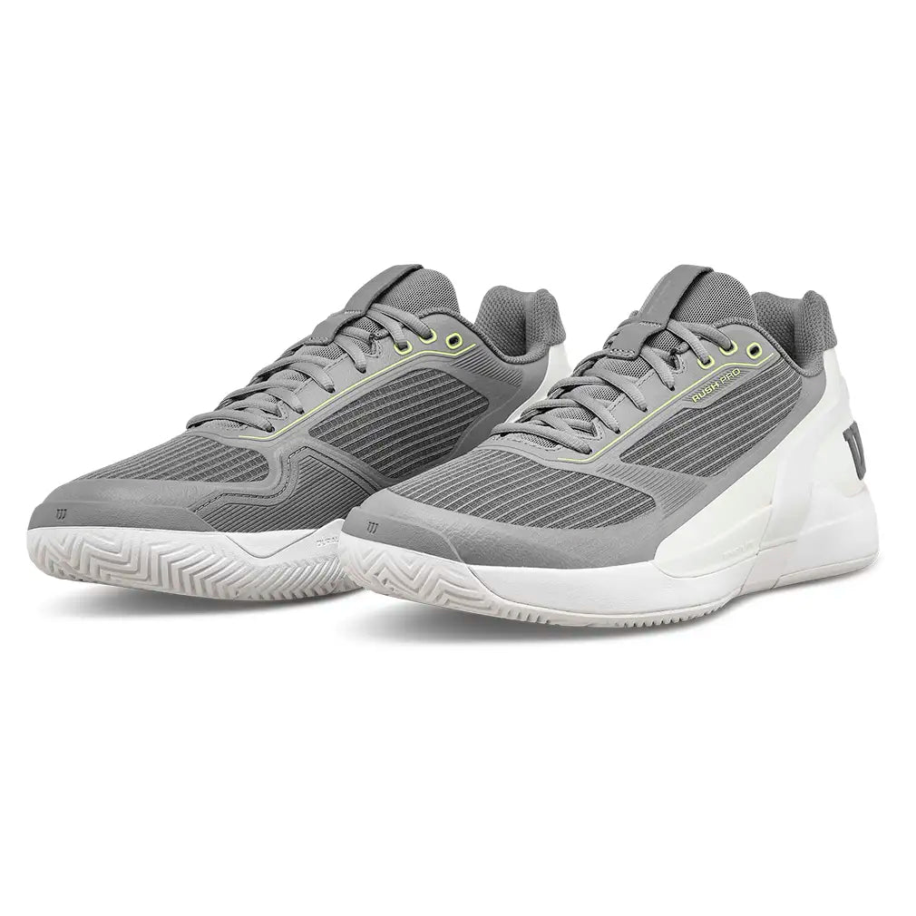 Men's RUSH PRO 5 Shoes Titanium and Snow White