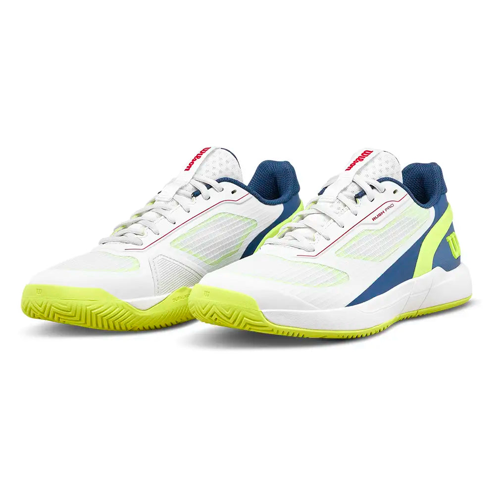 Juniors' RUSH PRO 5 Shoes Snow White and Ensign Blue