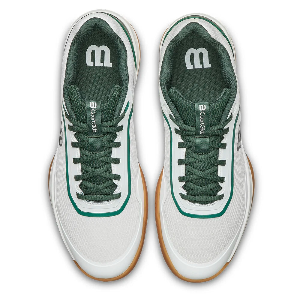 Men's CourtGlide Court Shoes White and Sycamore