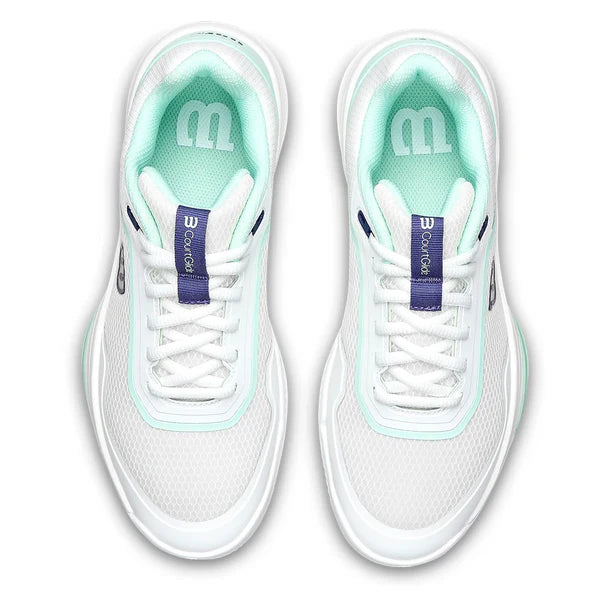 Women's CourtGlide Shoes White and Bay