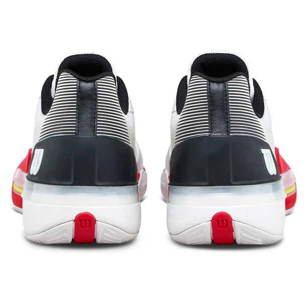 Men's Rush Tour 5 Clay Shoes White and Black