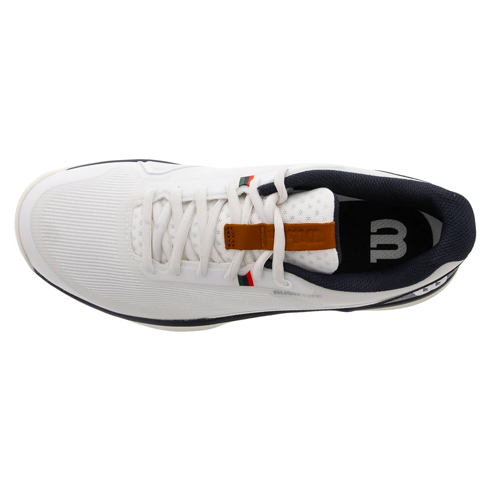 Men's Rush Lite 5 Court Shoes White and Navy Blazer