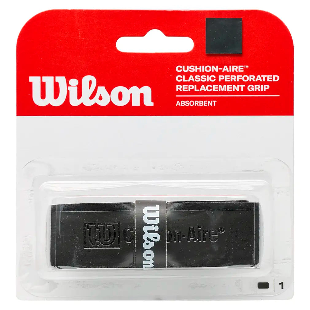 Cushion Aire Classic Perforated Grip Black