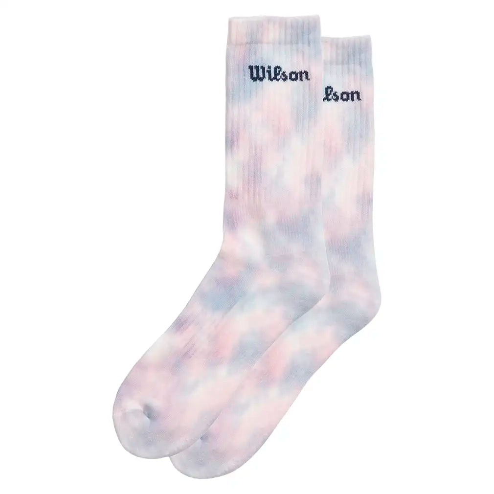 Unisex Crew Logo Socks Multicolor Ombre