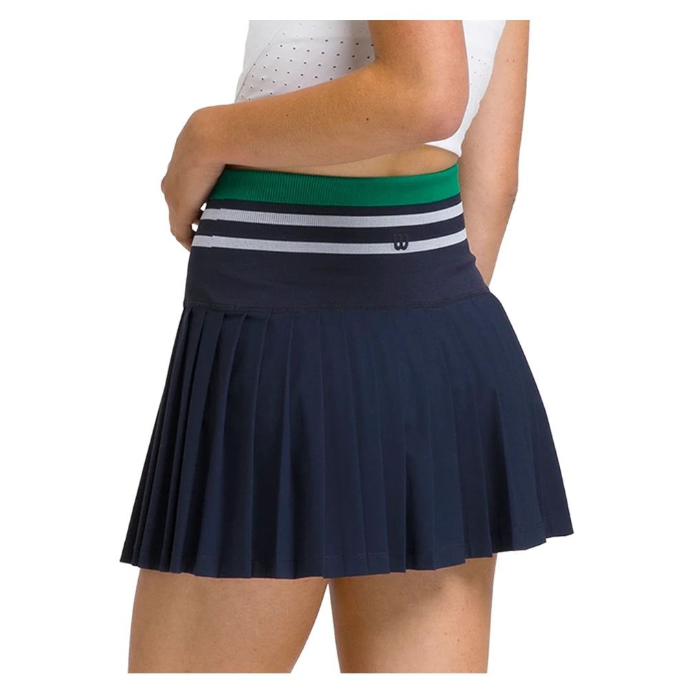 Women`s Midtown  Skort Classic Navy and Club Green