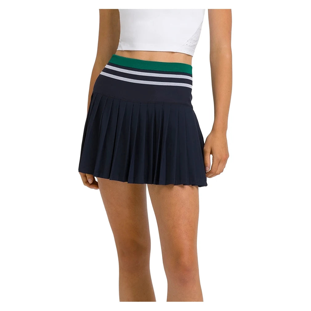 Women`s Midtown  Skort Classic Navy and Club Green