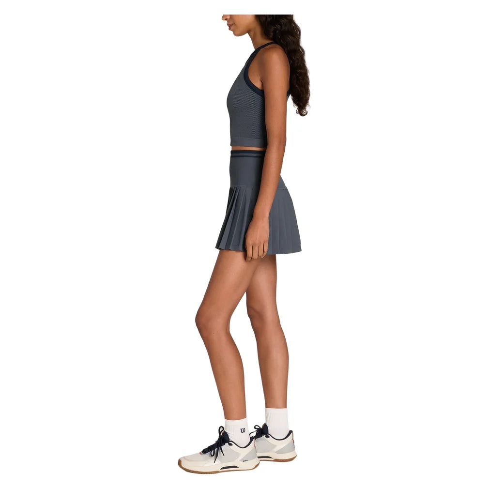 Women's Midtown Skort Dusk Blue, Wilson, Pickleball Express, WW00160U005001-F26-5