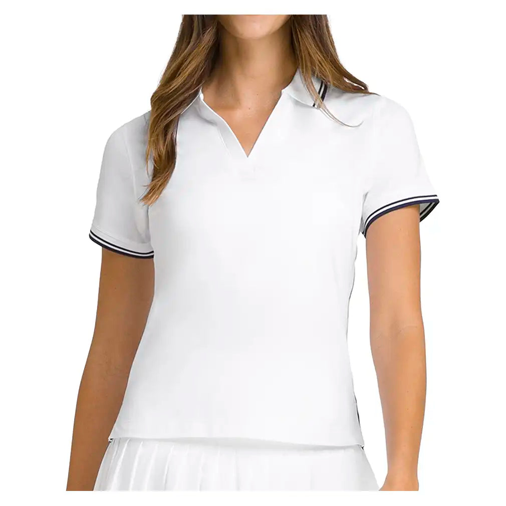 Women's Club Polo Bright White