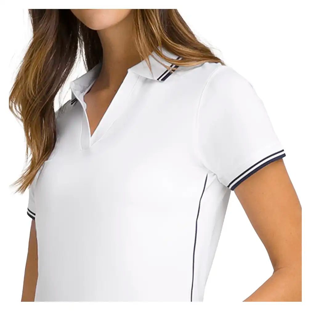 Women's Club Polo Bright White