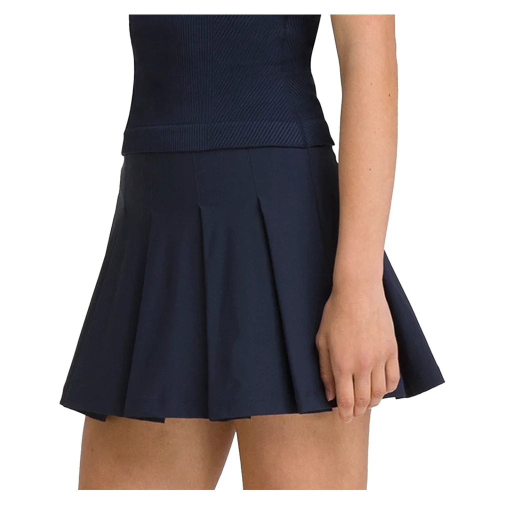 Women's Classic Pleated Mini Skort Classic Navy