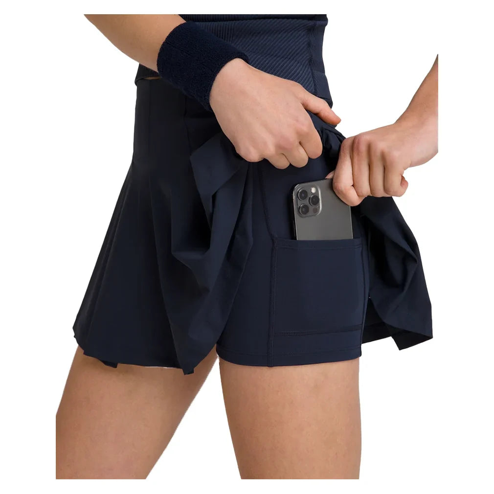 Women's Classic Pleated Mini Skort Classic Navy