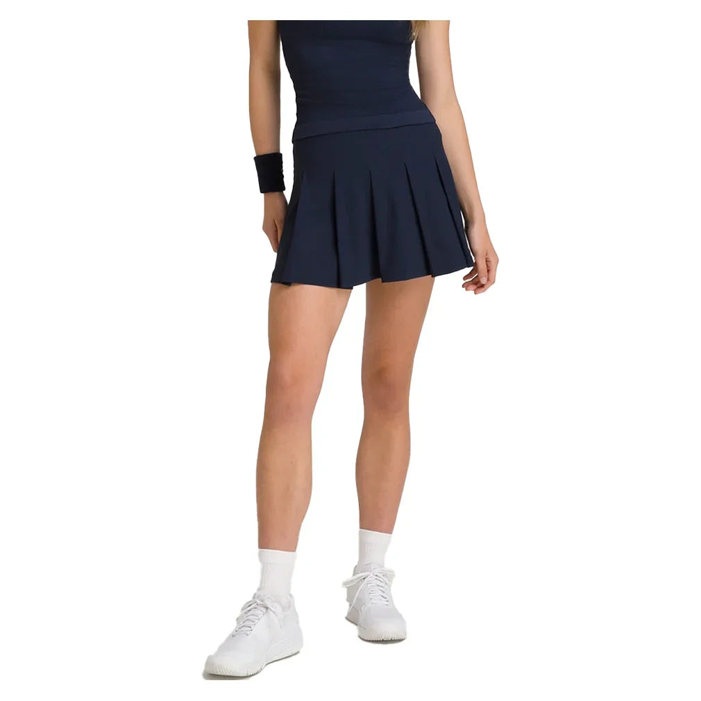 Women's Classic Pleated Mini Skort Classic Navy