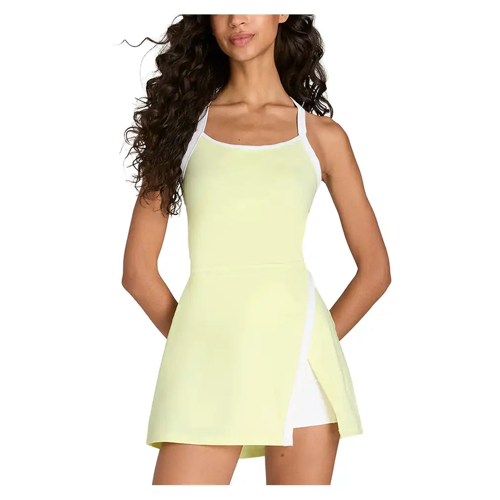 Women's Rally HalterDress Tender Yellow