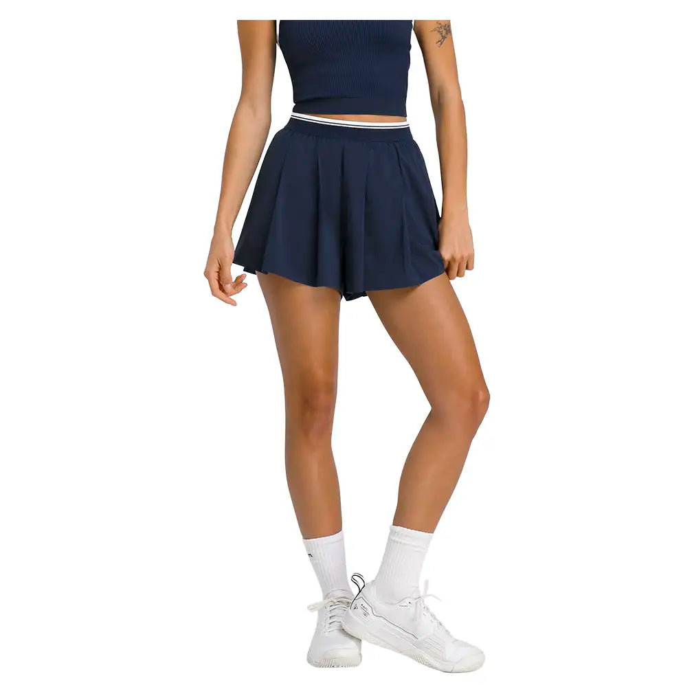 Women's Velocity 2 Inch Pleated Lined Short