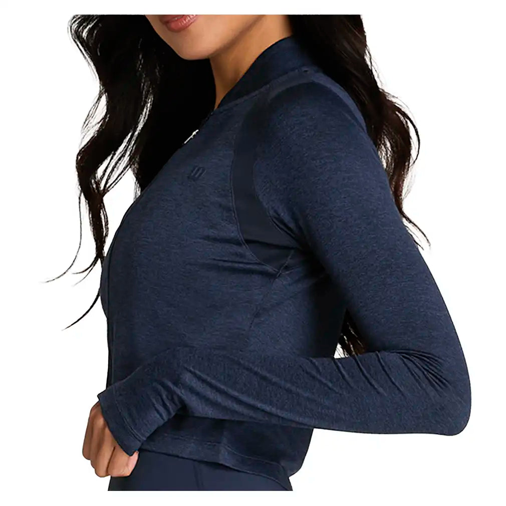 Women's All Day Full Zip Top Classic Navy