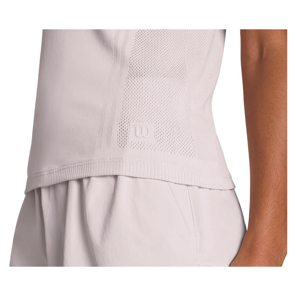 Women's Pro Seamless Tee Lilac Ash, Wilson, Pickleball Express, WW00593L013001-F26-3