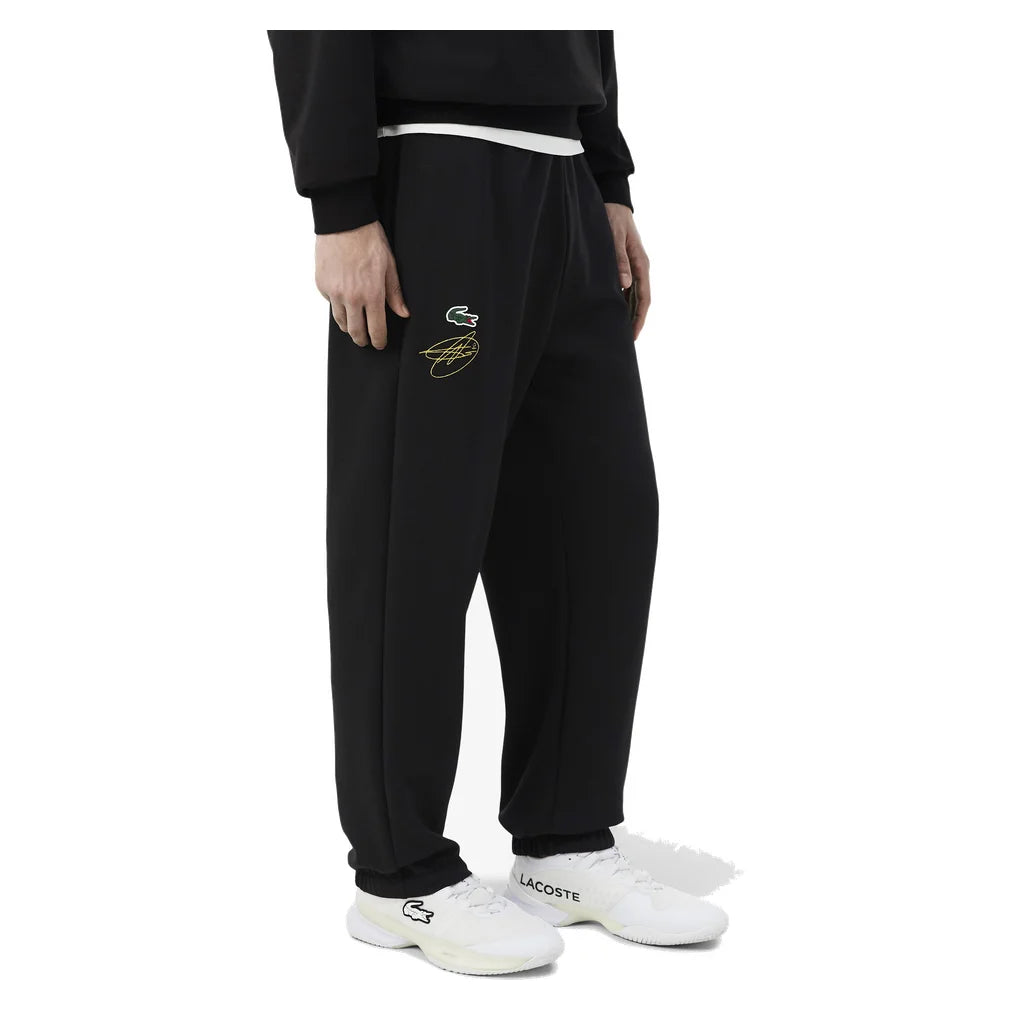 Men's Novak Djokovic Trackpant Black, Lacoste, Pickleball Express, XH3082-031F26-1