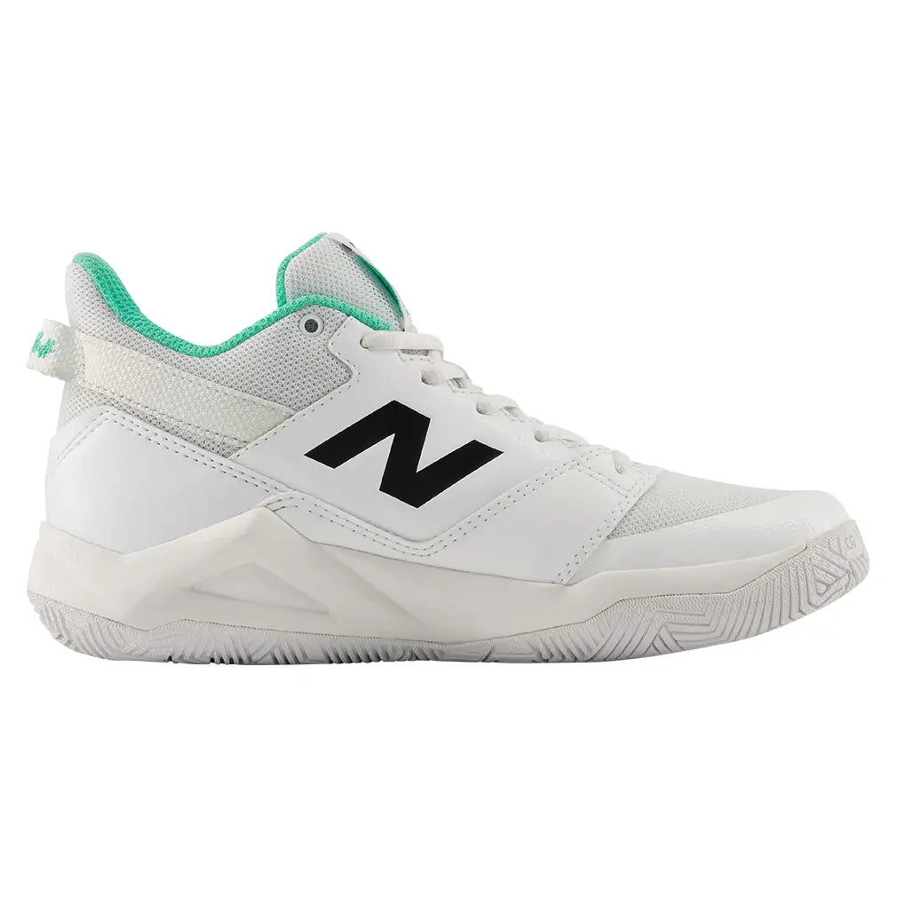 Juniors' Coco CG2 Court Shoes NB 103 White and Deep End