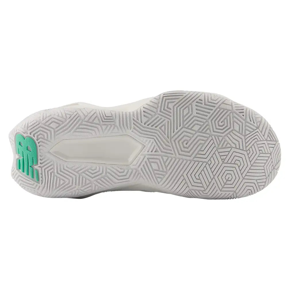 Juniors' Coco CG2 Court Shoes NB 103 White and Deep End
