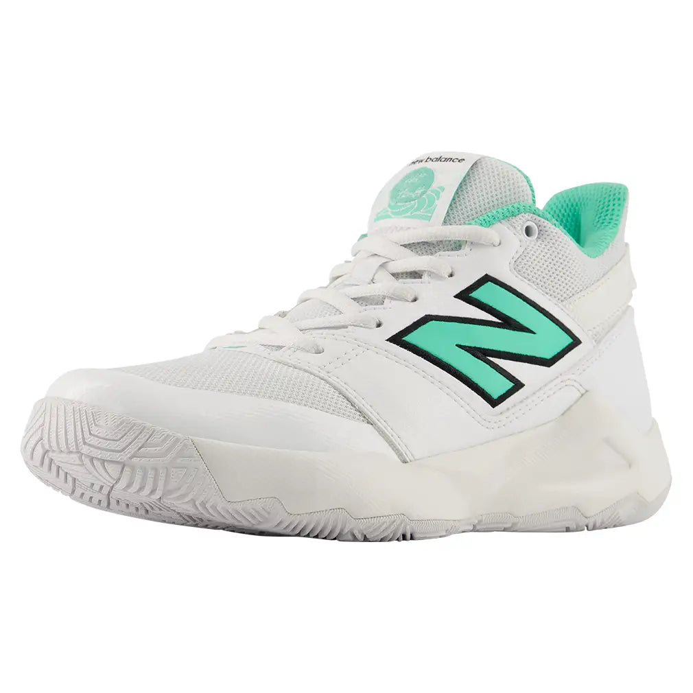Juniors' Coco CG2 Court Shoes NB 103 White and Deep End