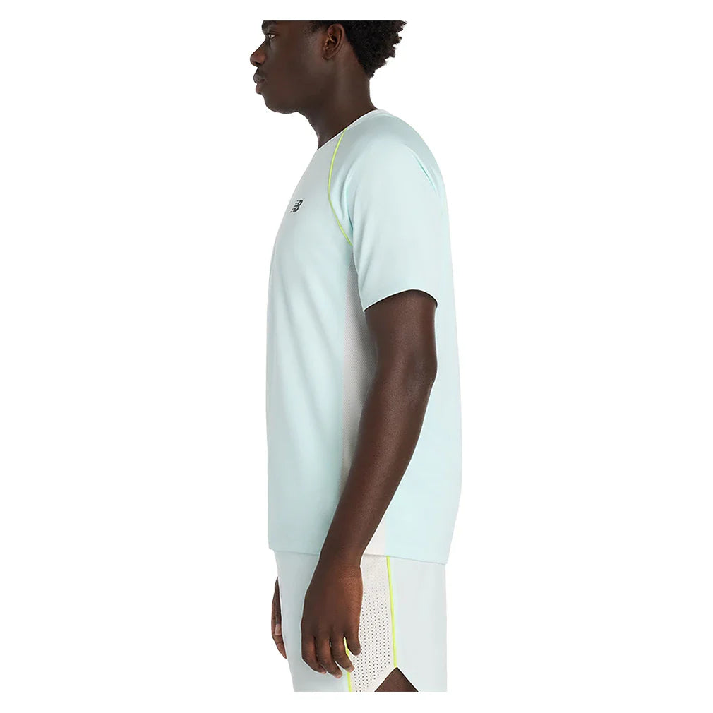Men's Tennis Tournament Top Glint Blue-Apparel-New Balance-mt6116gmaaw_5-Tennis Express