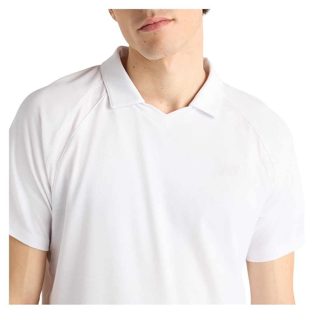 Men's Tournament Polo White