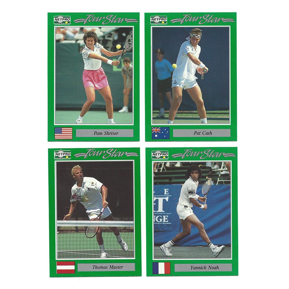 NETPRO Tour Stars Tennis Collector Card Set 1991