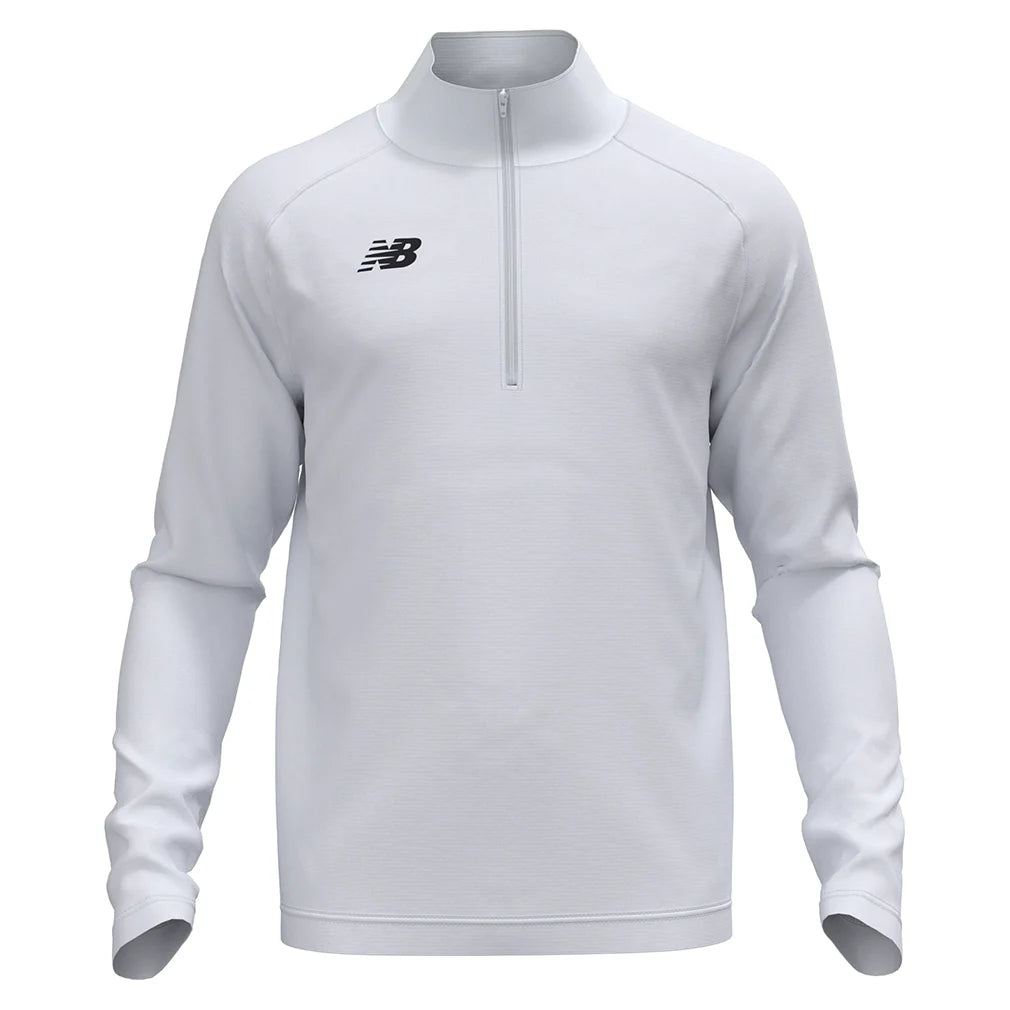 Men's Athletics Half Zip 2.0 White and Team Black