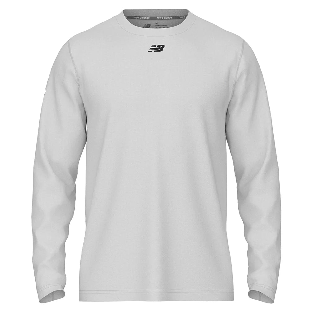 Men's Activate Long Sleeve Tech Shirt White and Team Black