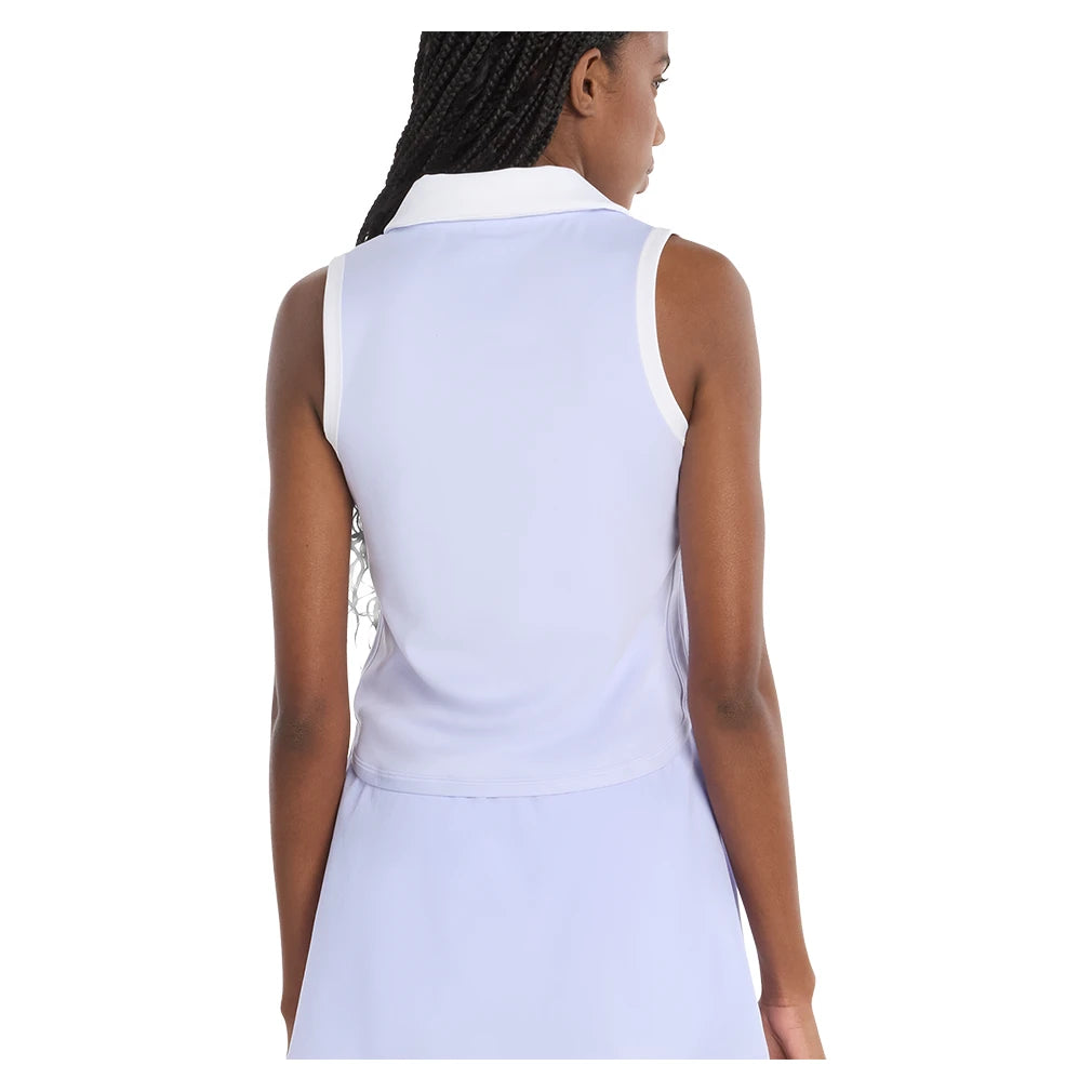 Women's Collared Tournament Tank Daybreak Purple